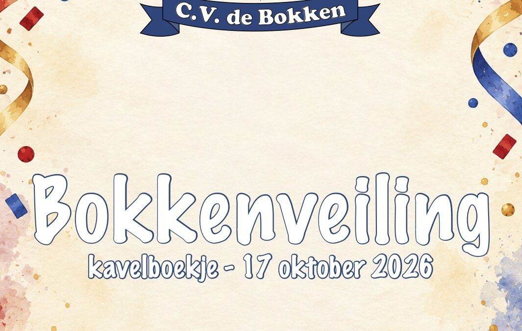 Veilingboekje Bokkenveiling 2026